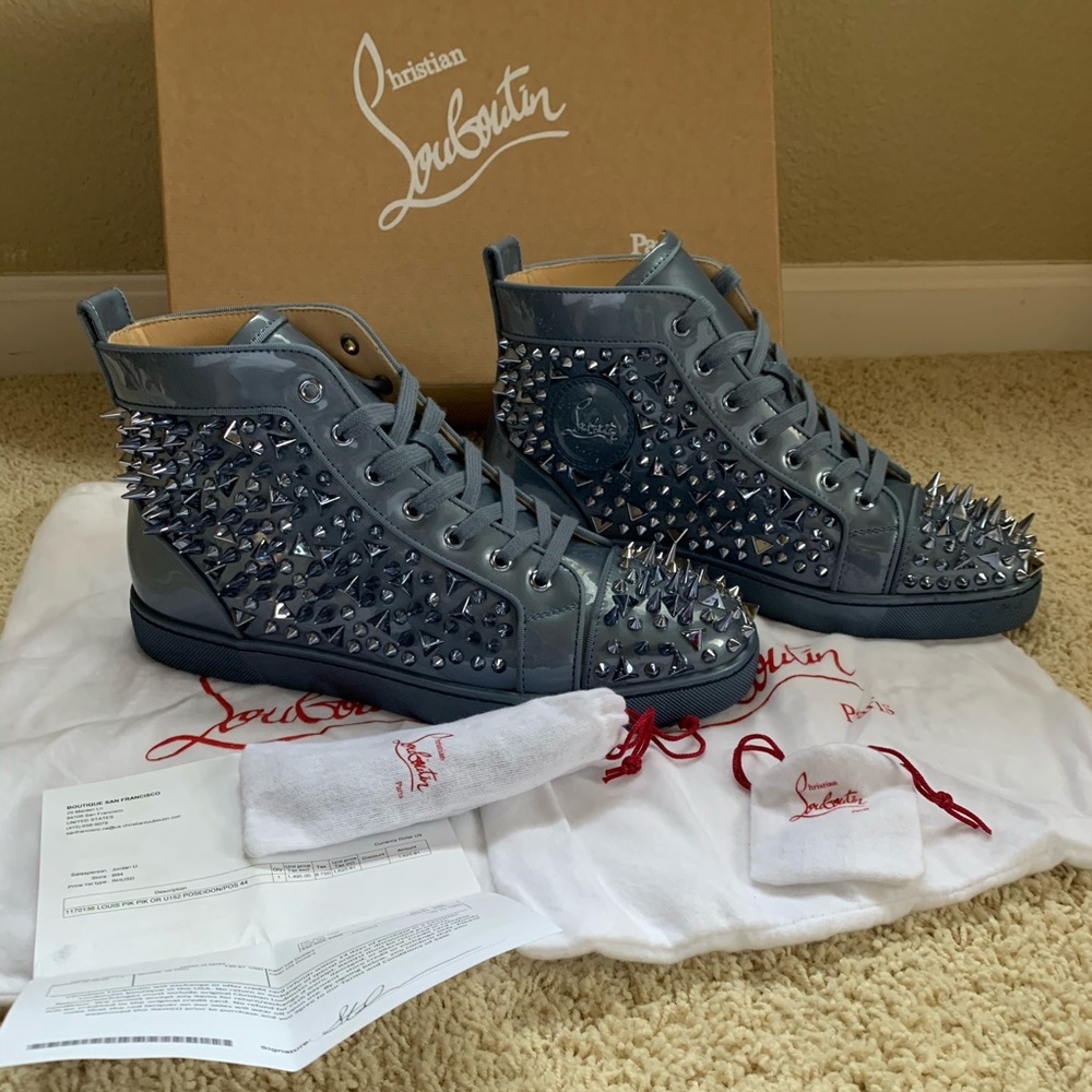 RARE Christian Louboutin Louis Pik Pik Sneakers - Picture 1 of 8